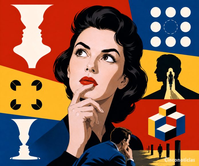 Leyes Gestalt: la percepción visual de la psicología Gestalt con ejemplos (semejanza, figura y fondo, continuidad…)