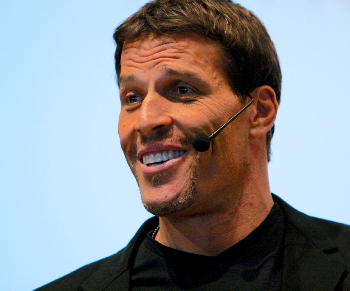 Tony Robbins en una conferencia.