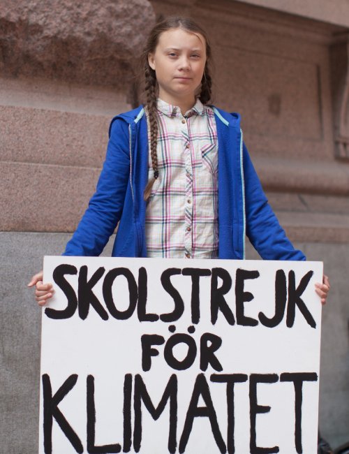 Líderes juveniles: Greta Thunberg