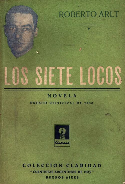 Portada original del libro con la cara impresa de su autor.