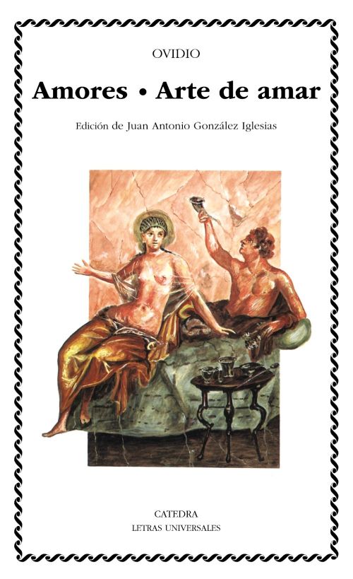 El cover del libro está adornado por un hombre y una mujer semidesnudos en una cama.