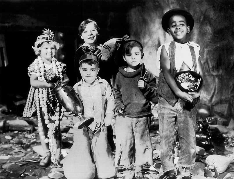 Personajes protagonistas de la serie de televisión Little Rascals