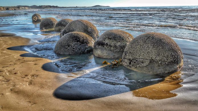 Lugares increíbles del mundo - Moeraki