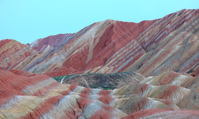 Lugares increíbles del mundo - Montañas de Zhangye Danxia