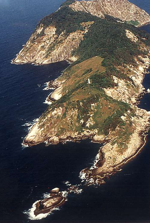 Vista panorámica de la Isla Quemada.