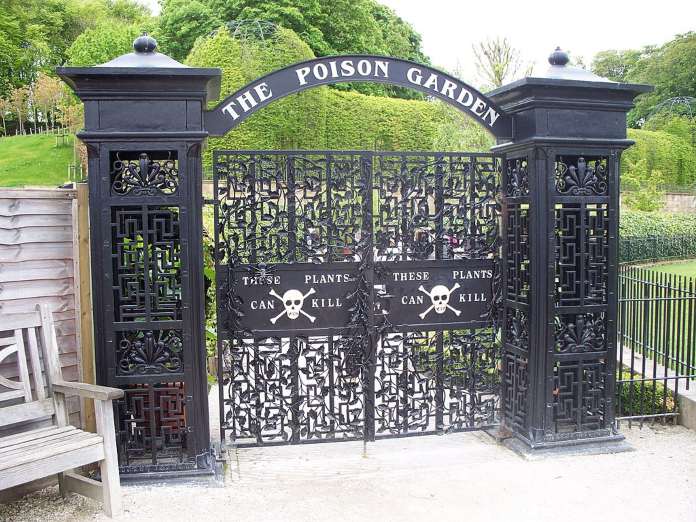 Entrada al Jardín del Veneno.