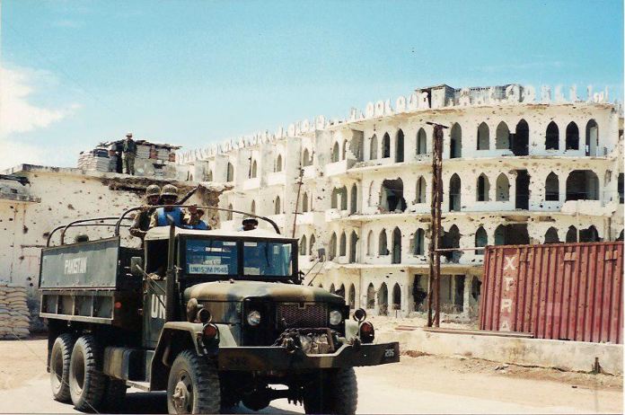 Convoy de la ONU.