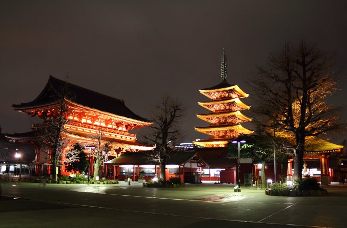Lugares turísticos de Japón - Templo Sensoji, Tokio
