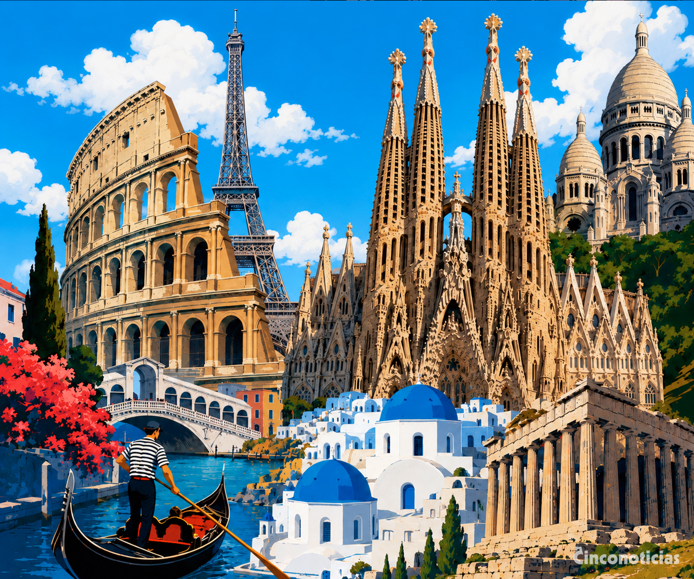 Lugares turísticos de Europa: 15 sitios geniales para visitar en el Viejo Continente
