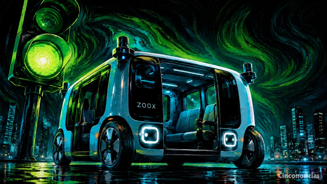 Ilustración sobre la autorización concedida el 30 de julio de 2026 a los robotaxis de Zoox