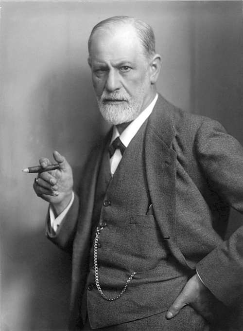 Fotografía de Freud.