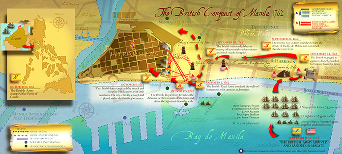 conquista británica de Manila