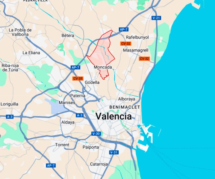 Moncada, municipio de Valencia, España