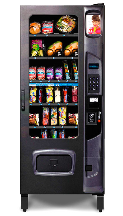 máquina expendedora de comida
