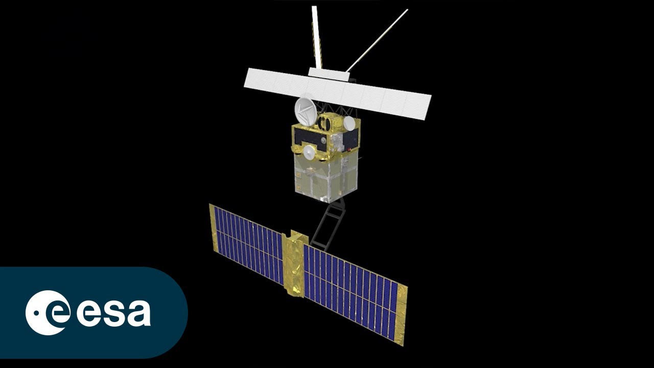 Un satélite europeo del tamaño de un autobús se estrella en el Océano Pacífico