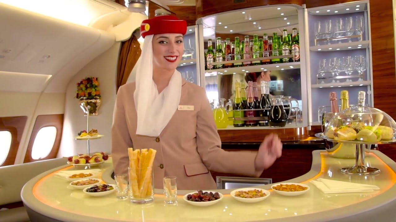 Descubre el impresionante lujo de la aerolínea Emirates