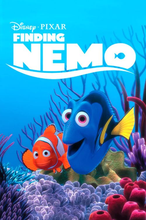 Portada de la película de Buscando a Nemo. 