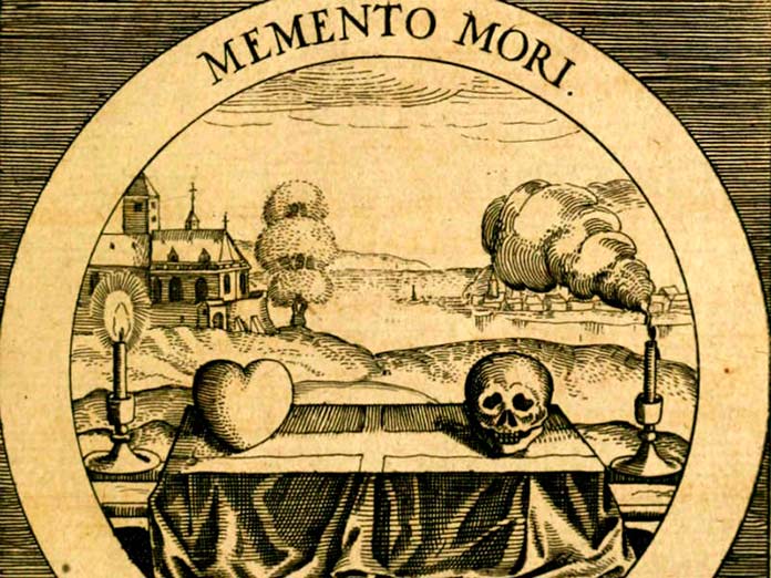 Memento mori Emblemata Sacra. Daniel Cramer