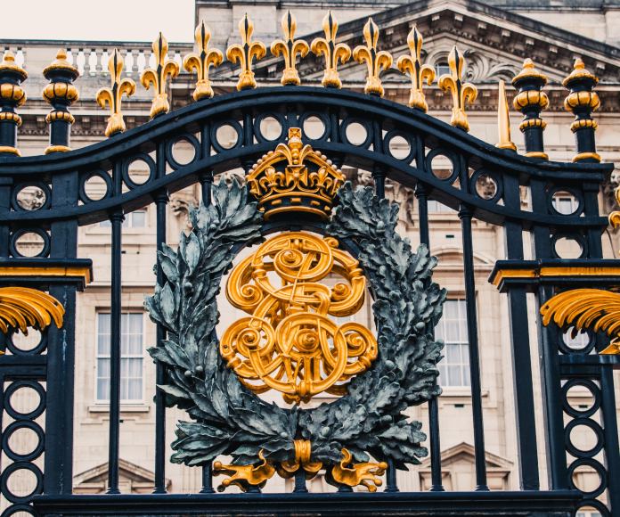 Portón del Palacio de Buckingham.