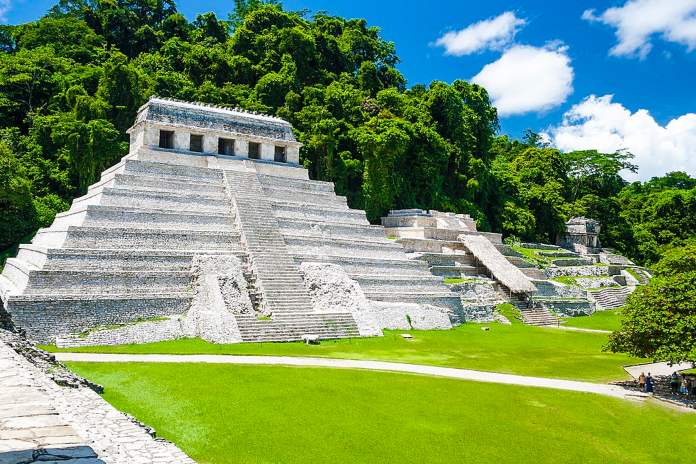 Monumentos prehistóricos - Templo de las Inscripciones - México