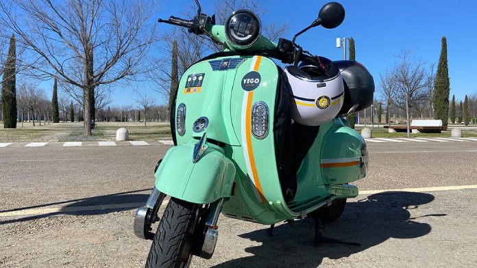 Moto eléctrica Yego.