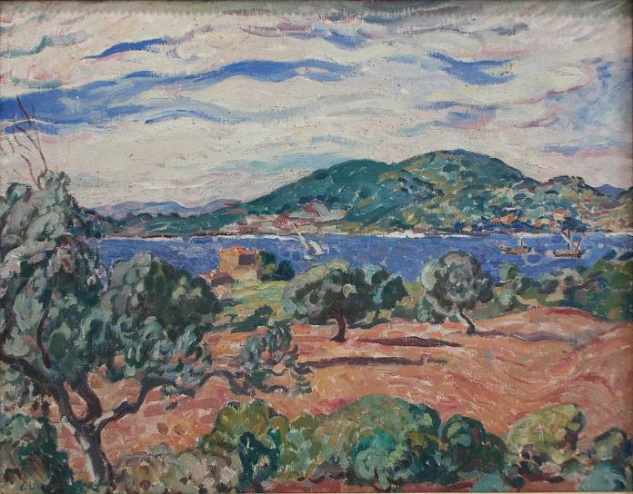 Movimientos artísticos del siglo XX - Fauvismo - Bahía de Anthéor, Louis Valtat