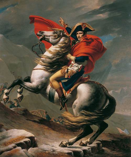 Pintura de Napoleón.