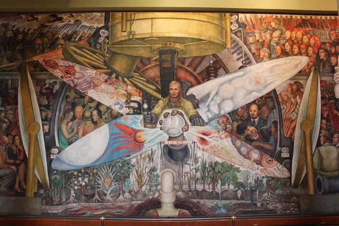 El hombre controlador del universo - Diego Rivera