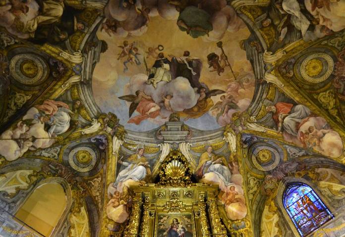 Frescos barrocos de la iglesia de San Nicolás de Valencia - Antonio Palomino