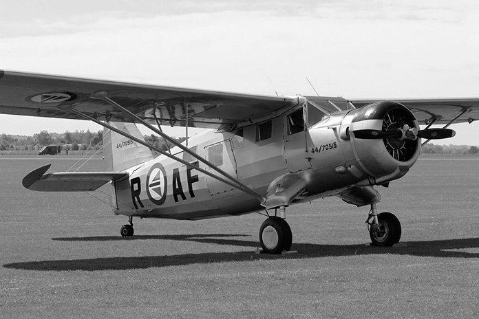 Avión Norseman UC-64A, modelo en el que viajaba Glenn MIller el día de su desaparición