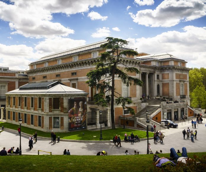 Exterior del Museo del Prado, Madrid.