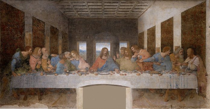 Obras de arte pictórico - La última cena - Leonardo da Vinci