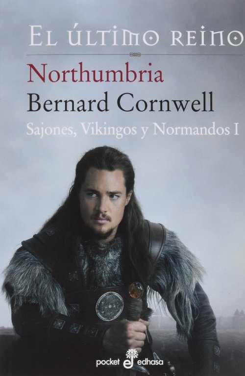 El cover del libro está protagonizado por el vikingo Uthred de Bebbanburg. 