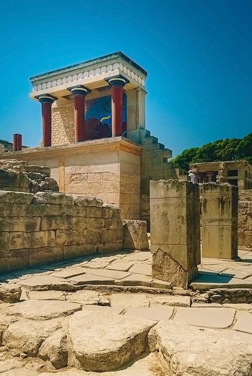 Palacio del minotauro Knossos