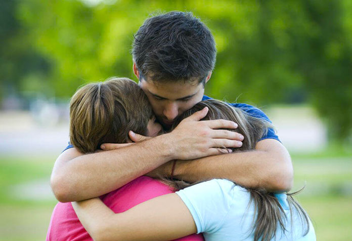 Padres e hijos adolescentes