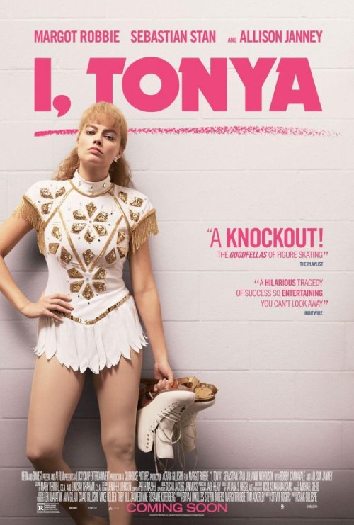 El póster de la película está protagonizado por Margot Robbie encarnando a Tonya.