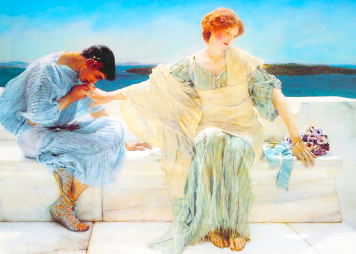 No me pidas más ( Lawrence Tadema - 1906)