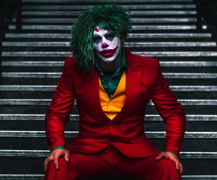 Cosplay del Joker.