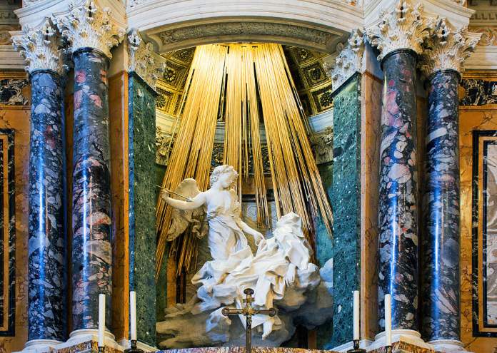 Piezas de arte - Éxtasis de Santa Teresa - Gian Lorenzo Bernini