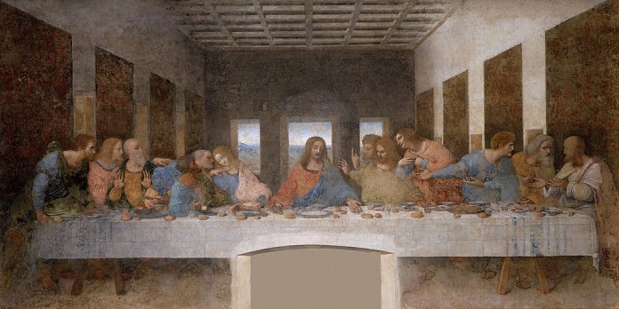 Piezas de arte - La última cena - Leonardo da Vinci