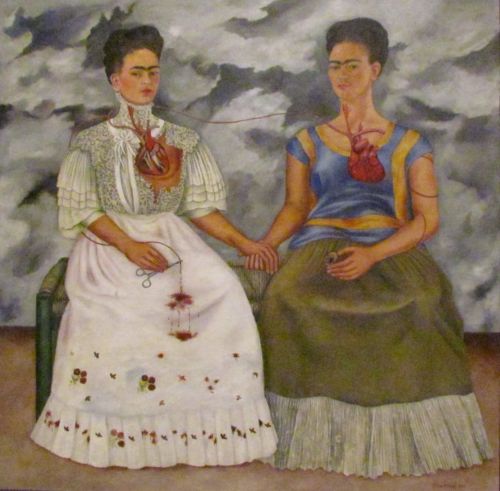Piezas de arte - Las dos Fridas - Frida Kahlo