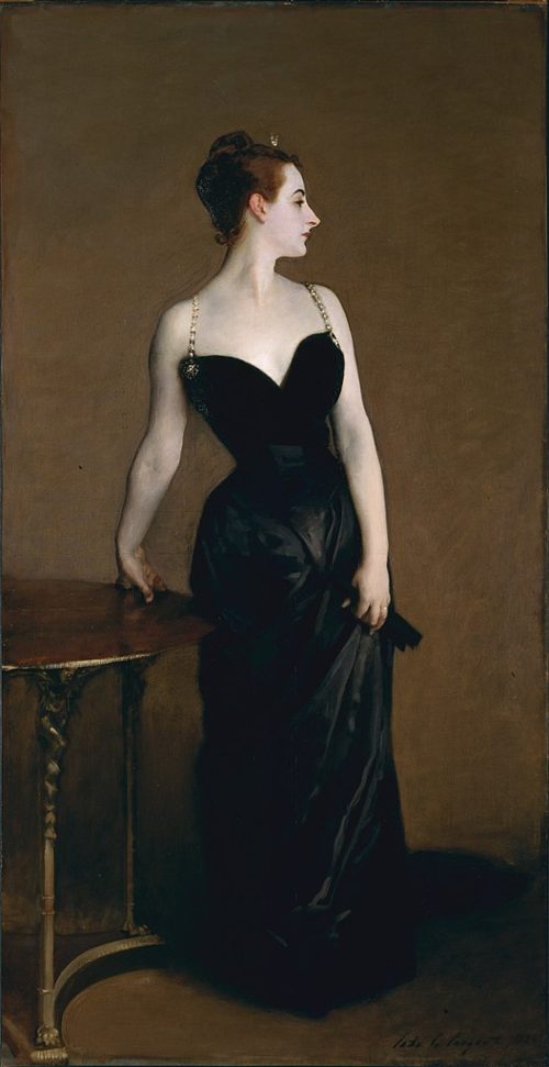 Pintores americanos - John Singer Sargent - Retrato de Madame X
