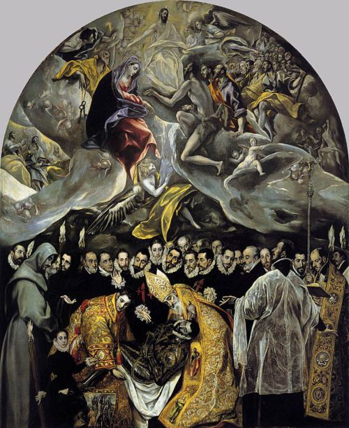 El entierro del conde de Orgaz - El Greco