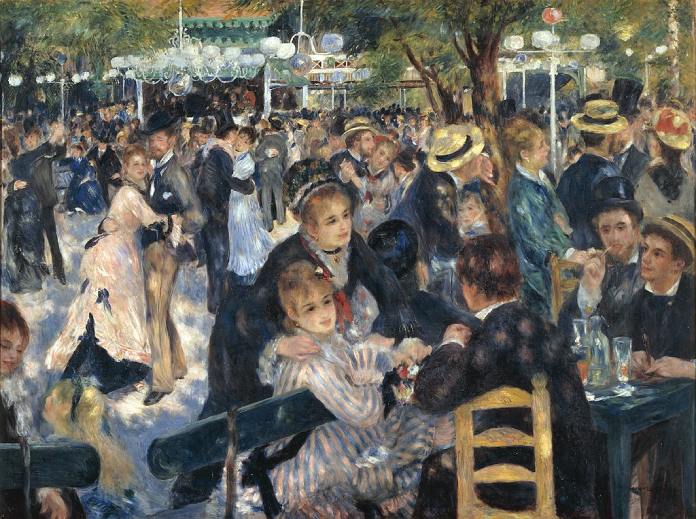 Baile en el Moulin de la Galette - Pierre-Auguste Renoir