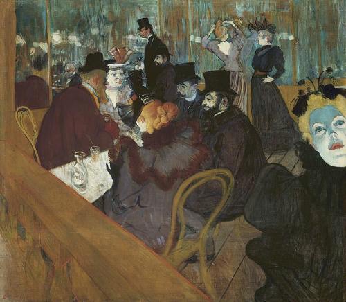 En el Moulin Rouge - Henri de Tolouse-Lautrec