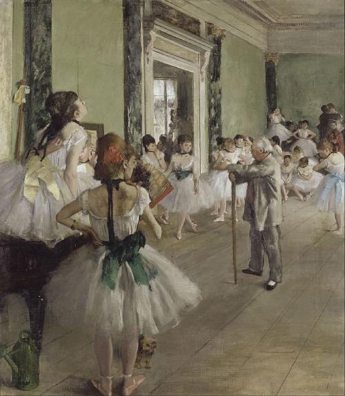 La clase de ballet - Edgar Degas