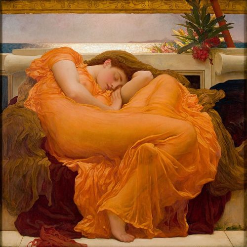 Pintores ingleses- Frederic Leighton - Junio ardiente