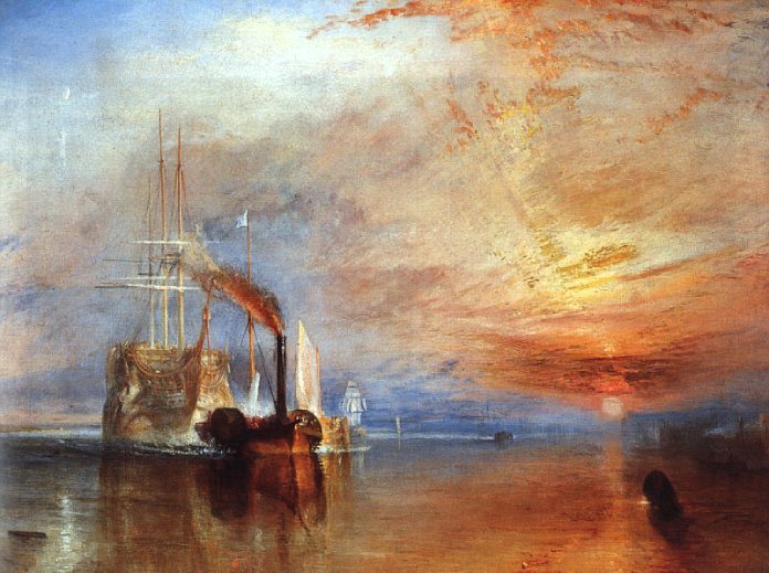 Pintores ingleses - J.M.W. Turner - El último viaje del Temerario
