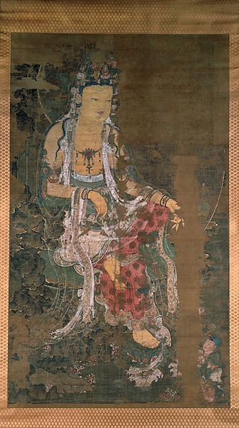 Pintura oriental - Retrato de Avalokiteshvara