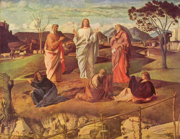 Pinturas famosas del Renacimiento - La Transfiguración, Giovanni Bellini